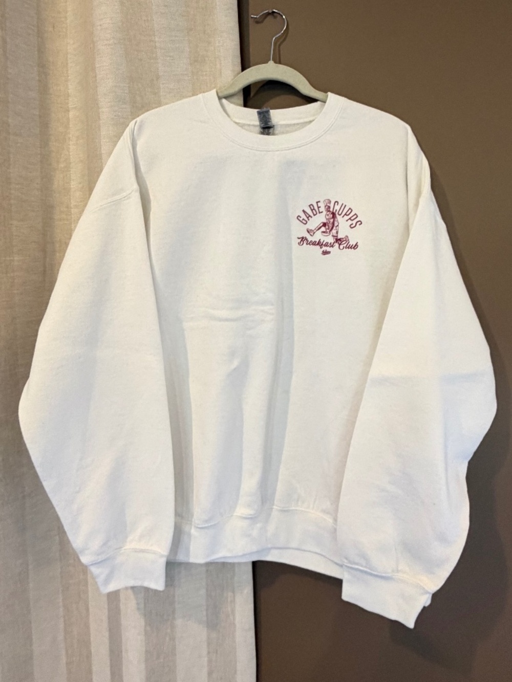 Gabe Cupps IU Hoosier Crew neck Sweatshirt, Size XL